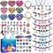 DIY Charm Bracelet Making Kit - 150-Piece Unicorn Mermaid Craft Set for Girls, Ideal Arts and Crafts Gift for Teens Ages 6-12